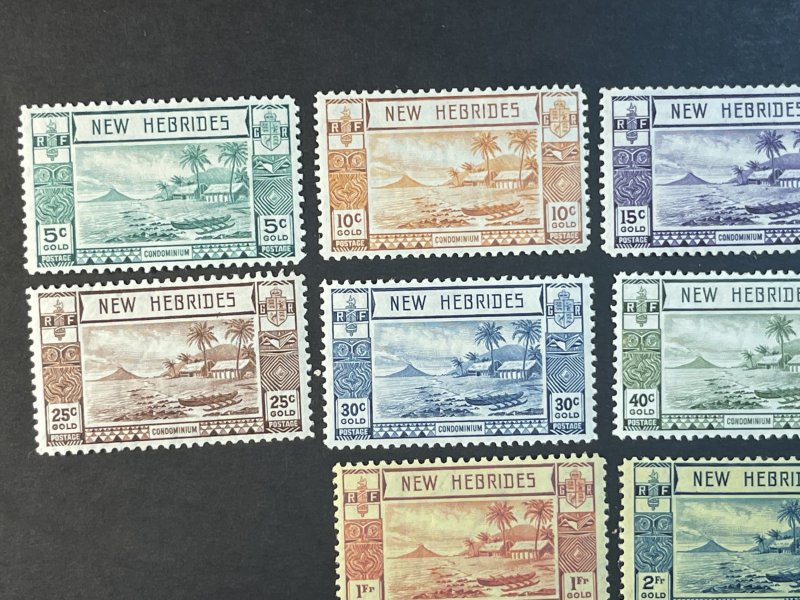 NEW HEBRIDES(BRITISH) # 50-61-MINT/HINGED---COMPLETE SET---1938