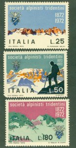 ITALY 1070-72 MNH BIN $0.80