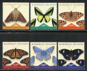 MARSHALL ISLANDS 2018  BUTTERFLIES  SET  MINT NH