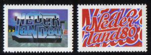 Netherlands #973-974  MNH 1997    Youth stamps