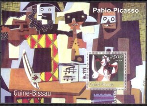 Guinea Bissau 2001 Art Paintings Pablo Picasso III S/S MNH