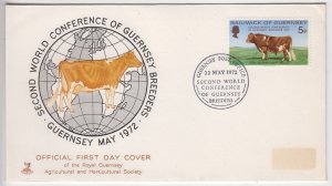 Guernsey 1972 Bull Conference on FDC