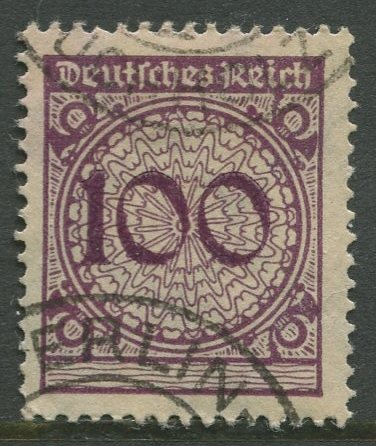 STAMP STATION PERTH Germany #328 General Issue Used 1923