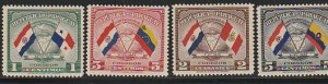 PARAGUAY #415-8 MINT NEVER HINGED COMPLETE
