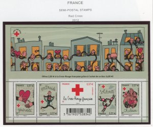 France #B724 Mint (NH) Souvenir Sheet