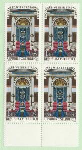 Austria #1050, MNH, Blk/4