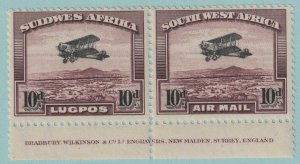 SOUTH WEST AFRICA C6 MINT LIGHTLY HINGED OG* NO FAULTS  VERY FINE! VAX