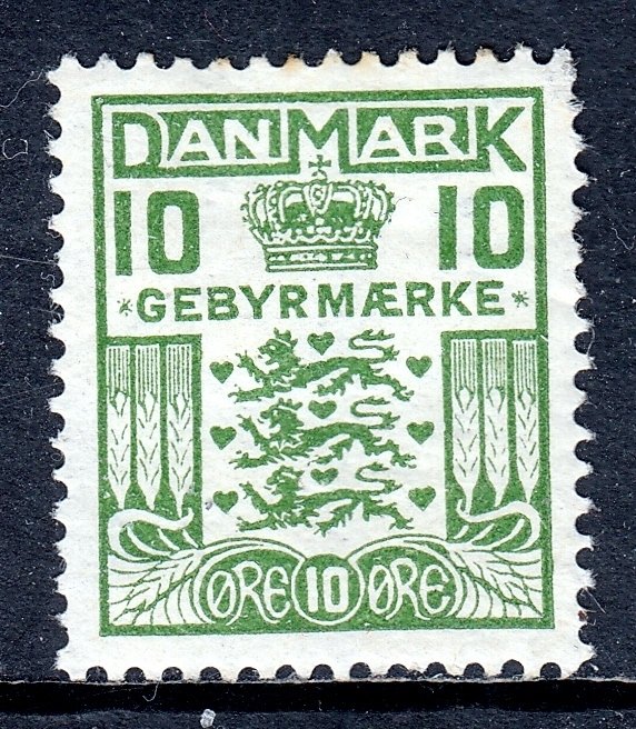 Denmark - Scott #I2 - MH - Small thin, pulled perf UR cnr. - SCV $9.00