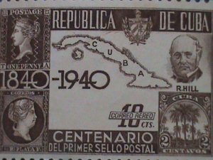 ​CUBA-1940-SC#C32  CENTENARY-OF THE 1ST POSTAGE STAMP  - MINT VERY FINE-