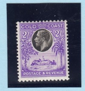 Gold Coast KGV 1928 2/- SG111 MH BP8305