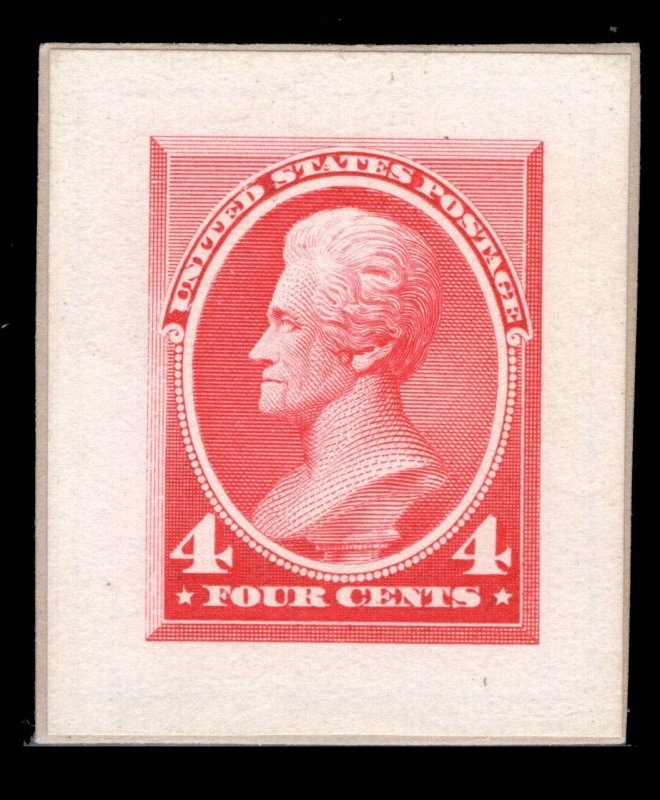 MOMEN: US STAMPS # 215P2 SMALL DIE PROOF ON WOVE $200 LOT #16388-37