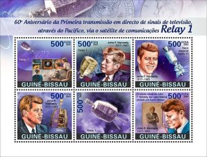 2024/02- GUINEA BISSAU- FIRST LIVE TRANSMISSION 60TH            6V    MNH **