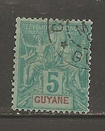French Guiana  SC  35  Used