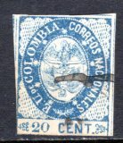 Colombia  #39   Used   F/VF   CV $20.00  .....  1430003