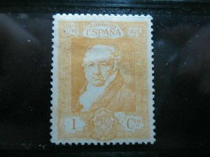 Spain Spain España Spain 1930 Goya 1c fine MH* stamp A4P13F415-