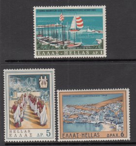 Greece 942-944 MNH VF