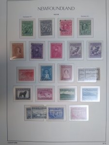 collection on pages Canada provinces on clean Lighthouse hingeless pages CV $740