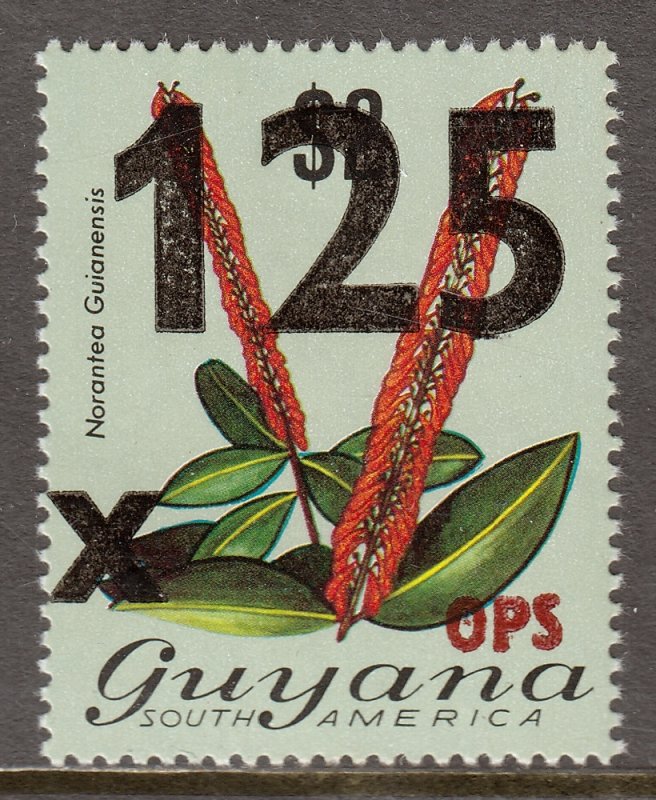 Guyana - Scott #O12 - MNH - Typical patchy gum - SCV $4.50