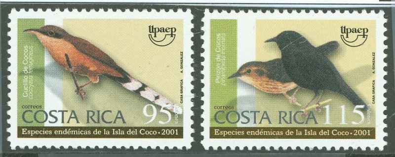 Costa Rica #543-544