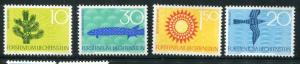 Liechtenstein #406-9 MNH