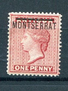 Monteserrat  #1  Mint  VF  - Lakeshore Philatelics