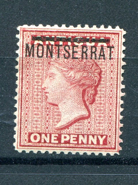 Monteserrat  #1  Mint  VF  - Lakeshore Philatelics