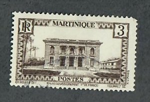 Martinique #135 used single