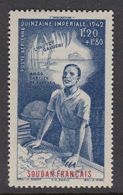 French Sudan CB4 mint