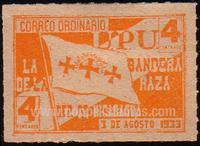 Nicaragua SG#757 Mint - 1933 4c.  - Flags, Christopher