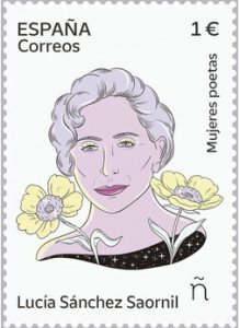 Spain 2023 MNH Stamps Literature Writer Poetry Feminism