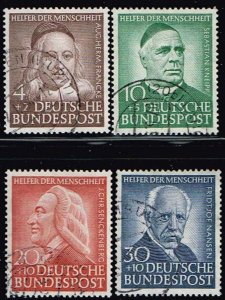 Germany 1953,Sc.#B334-7 used