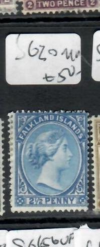 FALKLAND ISLANDS QV  2  1/2D    SG20   MOG  PPO703H