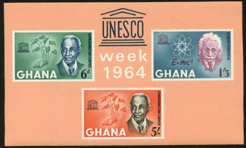 GHANA Sc#81a//191a 1960-64 Five Souvenir Sheets Mint NH