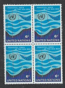 UNITED NATIONS - NEW YORK SC# 215 FVF/OG 1971