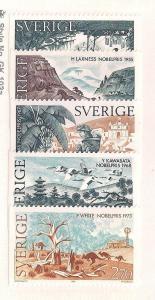 SWEDEN Sc#1562-1566 Mint Never Hinged Complete Set