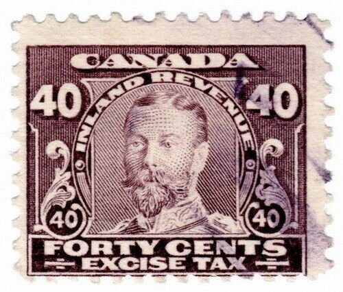 (I.B) Canada Revenue : Excise Tax 40c