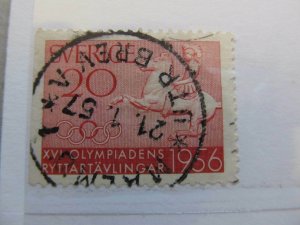1956 Sweden Sweden Sweden 20o perf 121⁄2 3 sides fine used A13P17F153-