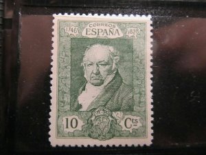 Spain Spain España Spain 1930 Goya 10c fine MH* stamp A4P14F426-