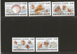 MARSHALL ISLANDS SC# 1090-94   FVF/MNH