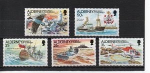 Alderney 60-64 MNH