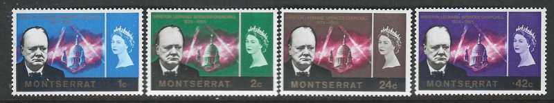 Montserrat 178-181  MNH Complete SC $1.60