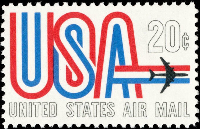 Scott#: C75 - USA and Jet Single Stamp MNH OG F/VF -- Free Shipping --