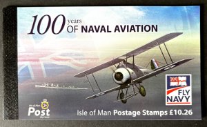 Isle of Man: 2009  Centenary of Naval Aviation, Stamp Booklet