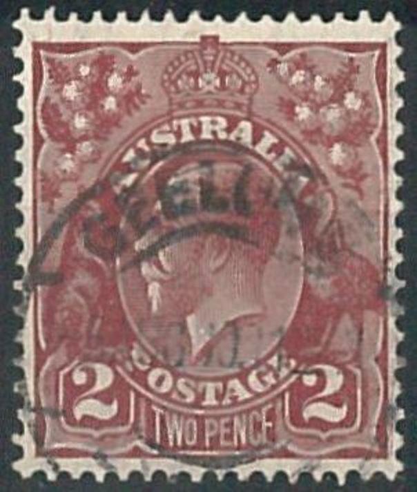 70268m - AUSTRALIA - STAMP: Stanley Gibbons #  98 -  Finely Used