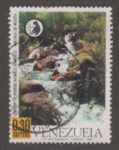 Venezuela 926 Waterfall 1968