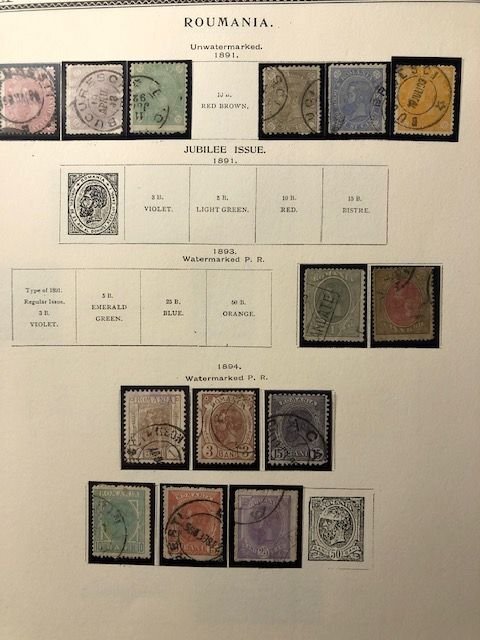 Romania 1858 to 1940 19 pages