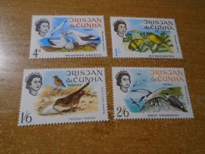 Tristan Da Cunha  #  116-19  MNH  Birds