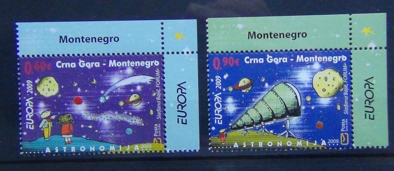 Montenegro 2009 Europa set MNH