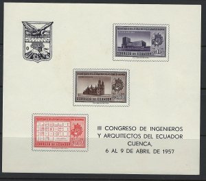 Ecuador Scott C314a MNH Souvenir Sheet