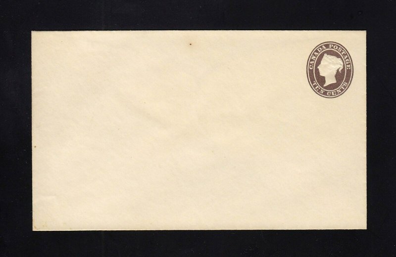 CANADA: Webb #EN2 10c Mint FIRST ISSUE Envelope